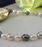 'Siren's Song' multi pearl stretchy bracelet 