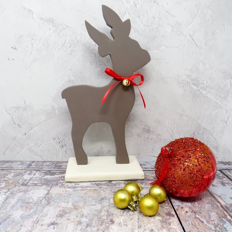 Large Christmas reindeer decoration