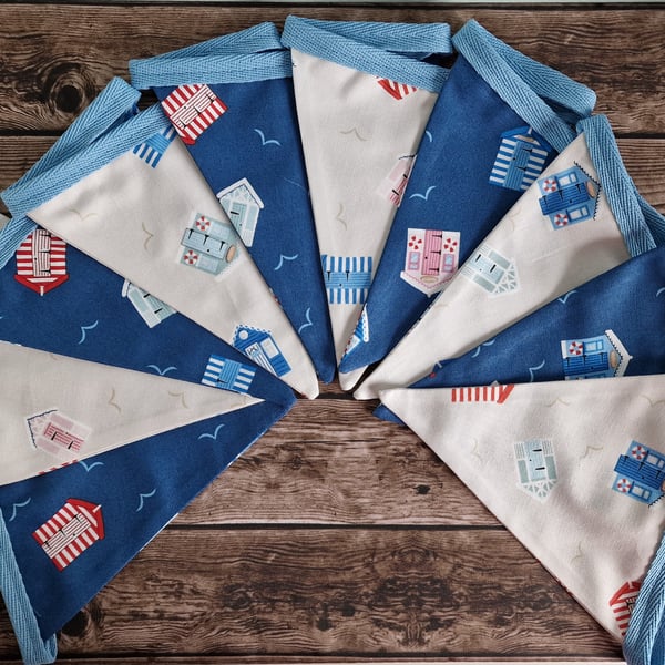 Beach Hut Nautical Bunting