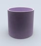 Large Statement 19cm Soft Lilac Purple Round Plant Pot - Image 4