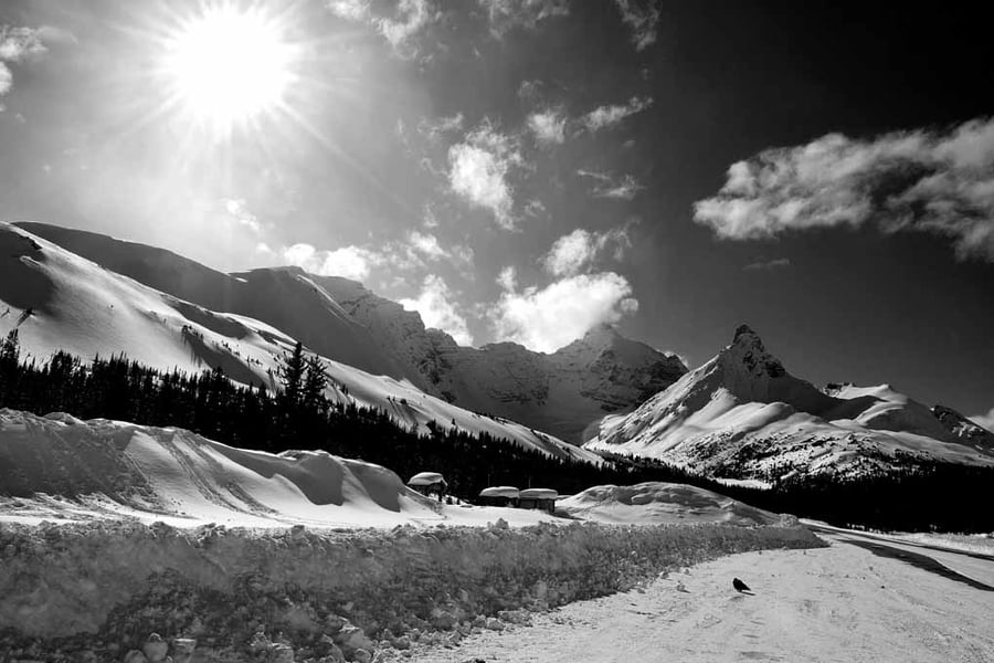 Canadian Rocky Mountains Icefields Parkway Canada Photograph Print