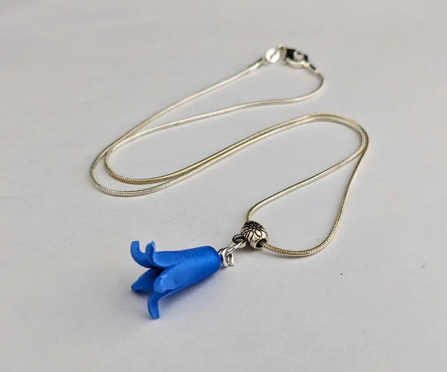 Bluebell necklace - for remembrance