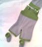 Baby's Overalls Hat and Booties Set, Baby Shower Gift, Baby's Outfit,Custom Make - Image 10