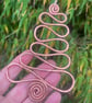 Unique Handmade Copper Tree; Window Hanging Talisman