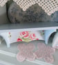 Wooden Wall Shelf Made with Cath Kidston Vintage Design Kitchen Bathroom Bedroom - Image 2
