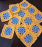 Handmade Crochet Granny Squares 