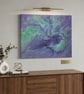 "Cosmic Mist" Original Handmade Acrylic Canvas Painting Gift Idea - Image 5