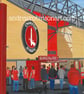 Charlton Athletic F.C, The Valley Stadium. High Quality Framed Art Print - Image 2