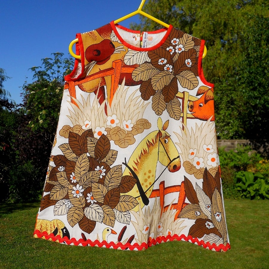 70's Pony dress for Child or Toddler