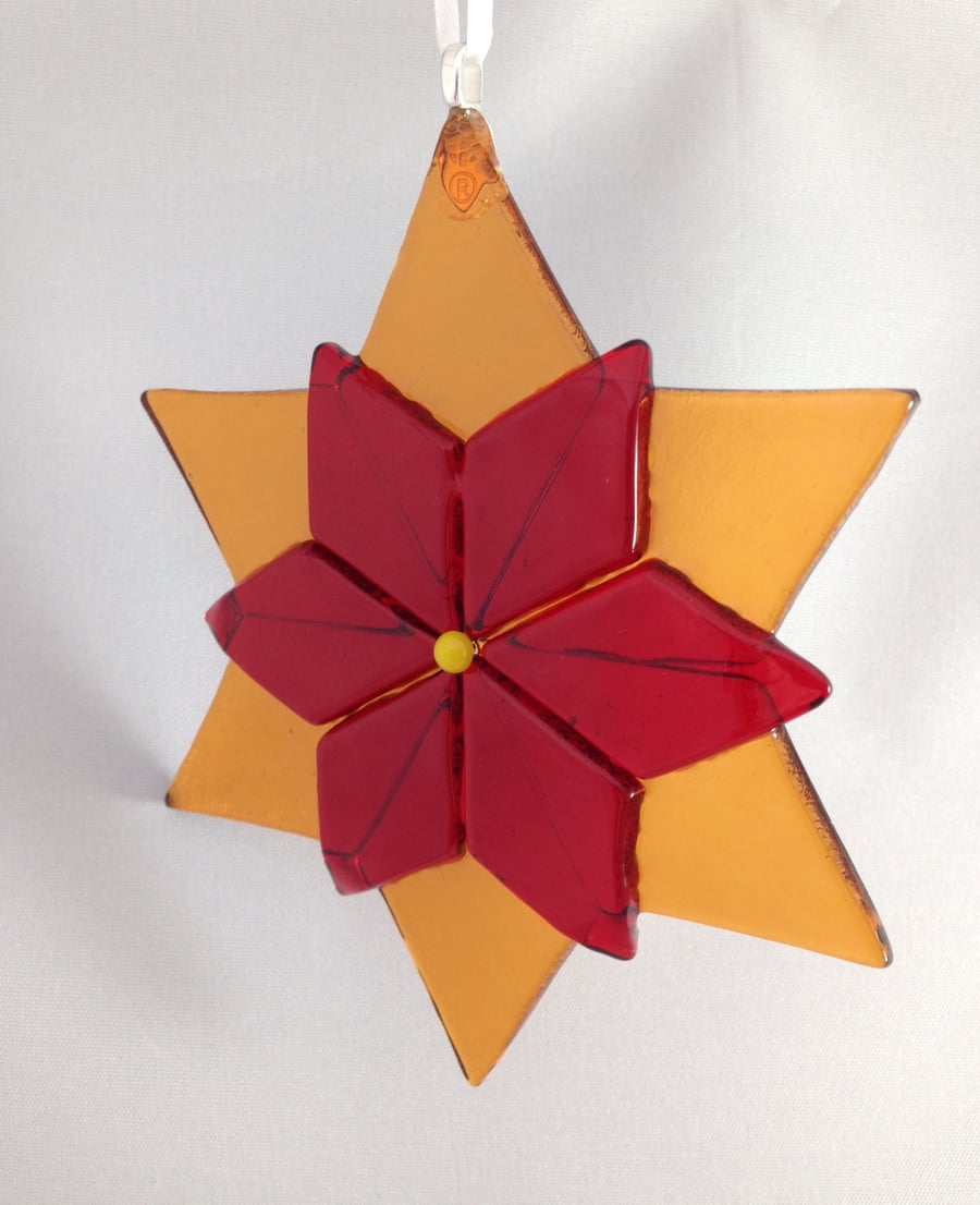 Poinsettia Christmas Tree Decoration 