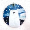 Polar Bear Christmas Decoration
