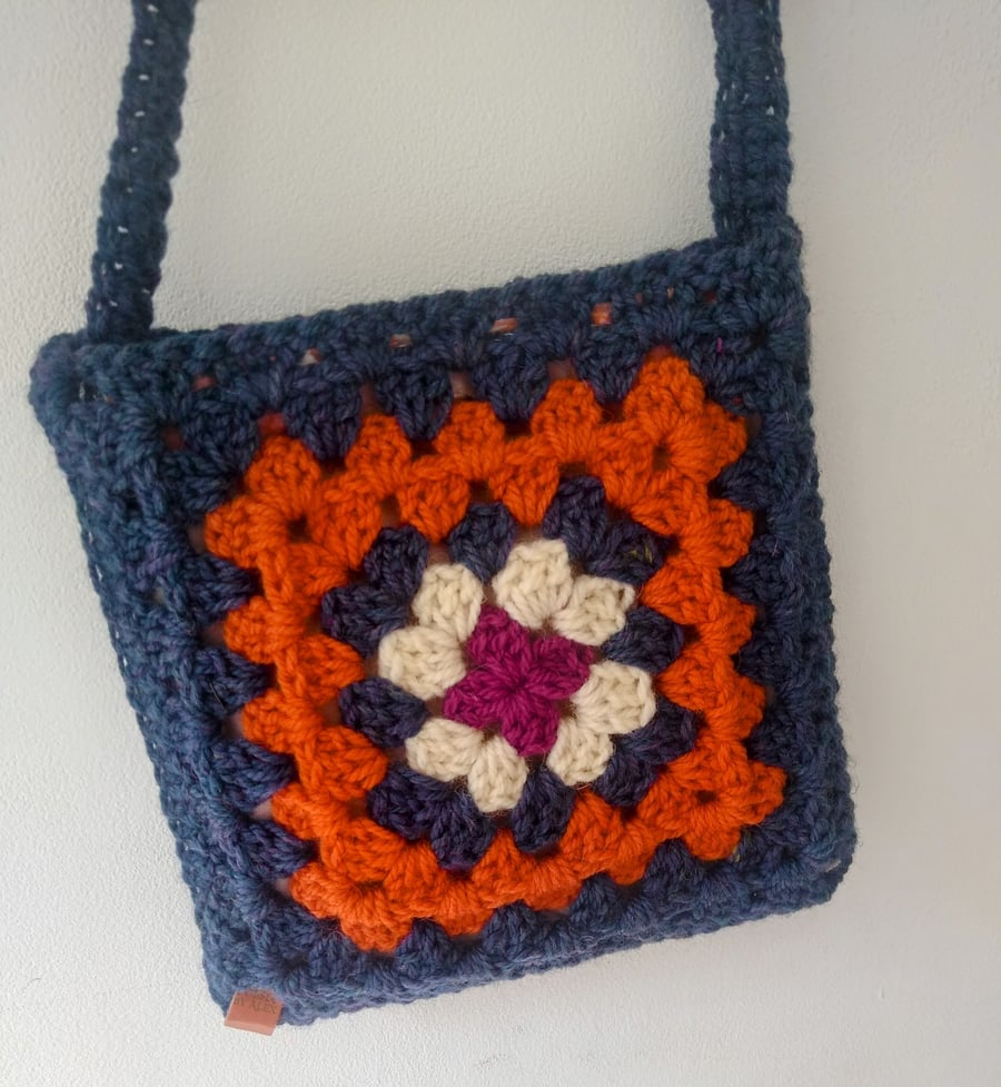 Granny Square Crossbody Bag