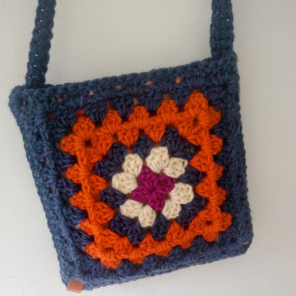 Granny Square Crossbody Bag