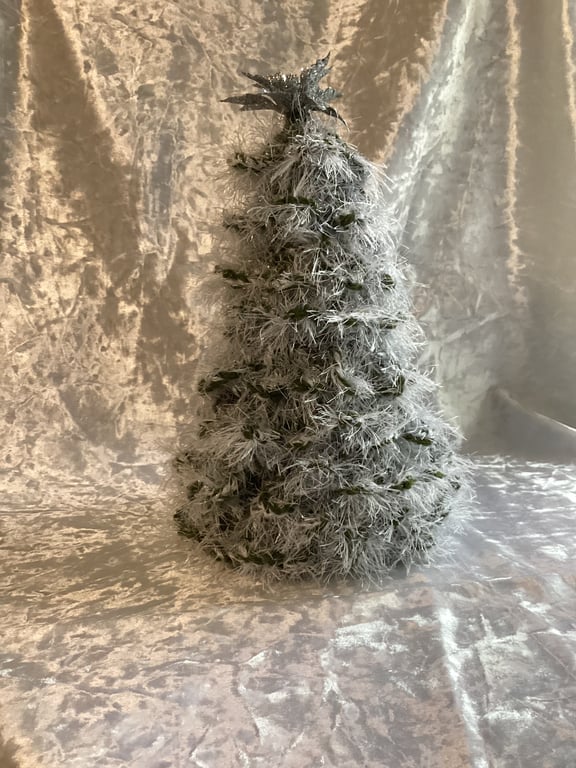 Christmas Tree, yarn tree, crochet Christmas Tree