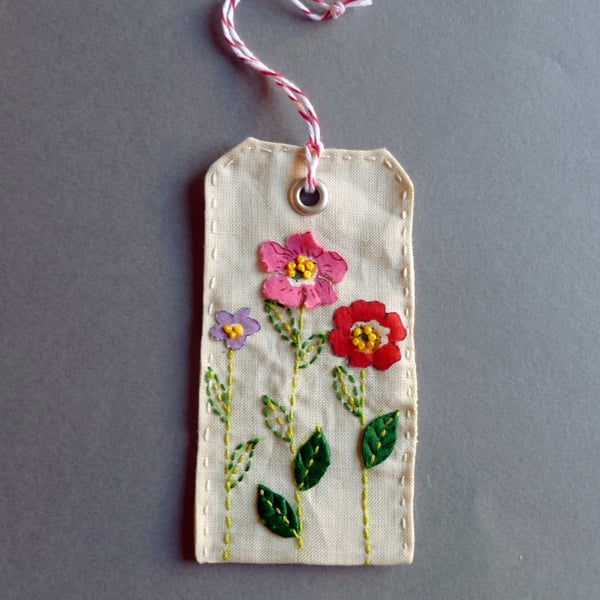 Hand made gift tag