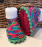 Baby Girl's  Booties-Shoes 0-6 months size 
