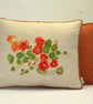 Nasturtiums 18"x 14" cushion. - Image 2