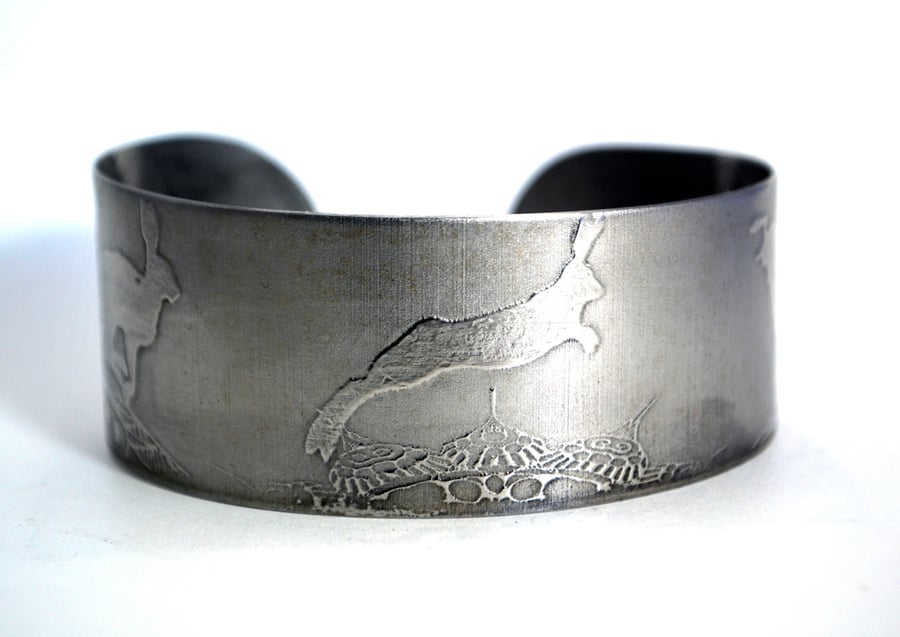 Surgical steel Hare Cuff