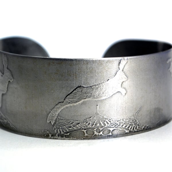 Surgical steel Hare Cuff