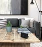 Scandi Style Coffee Table Reclaimed Wood THE MALMO - Image 6