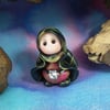 Tiny Gnome Maiden 'Bea' 1.5" OOAK Sculpt by Ann Galvin
