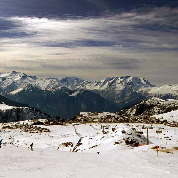 Alpe d'Huez Vaujany French Alps France Photograph Print