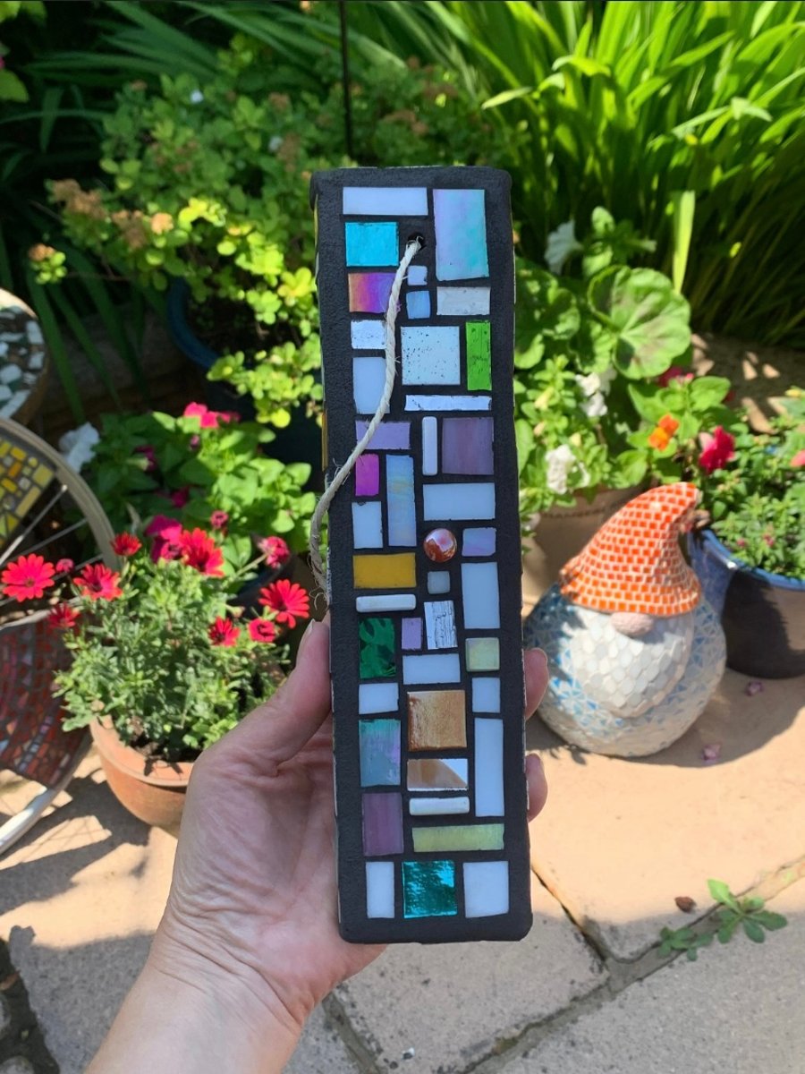 Available now! Outdoor Mosaic Art, Stained Glass Art, Sun Catcher, Garden Gift
