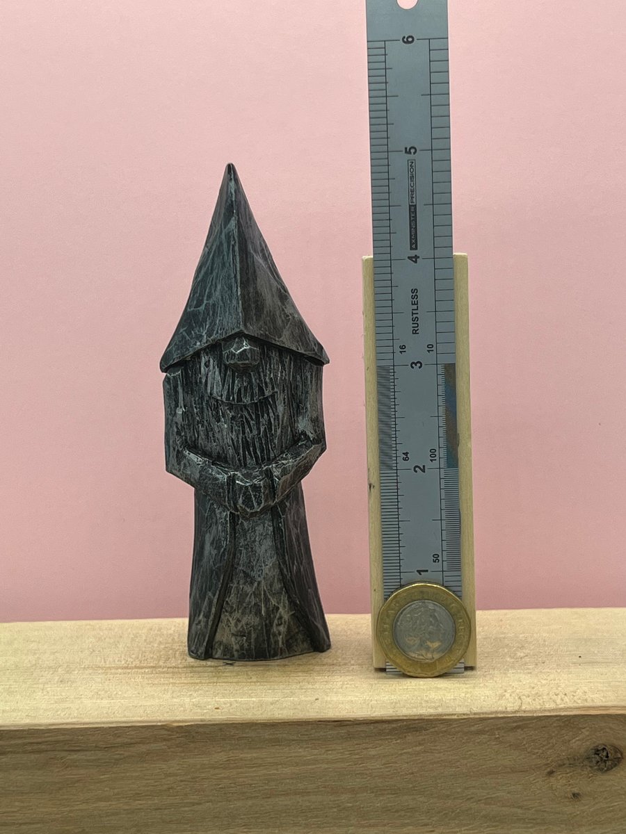 Hand Whittled Rustic Wizard 