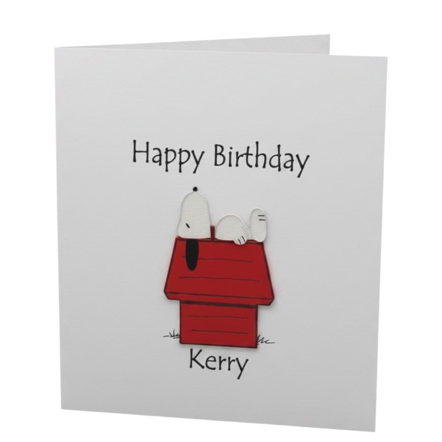 Snoopy - Happy Birthday card