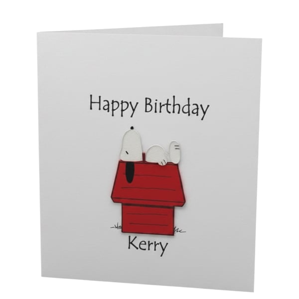 Snoopy - Happy Birthday card