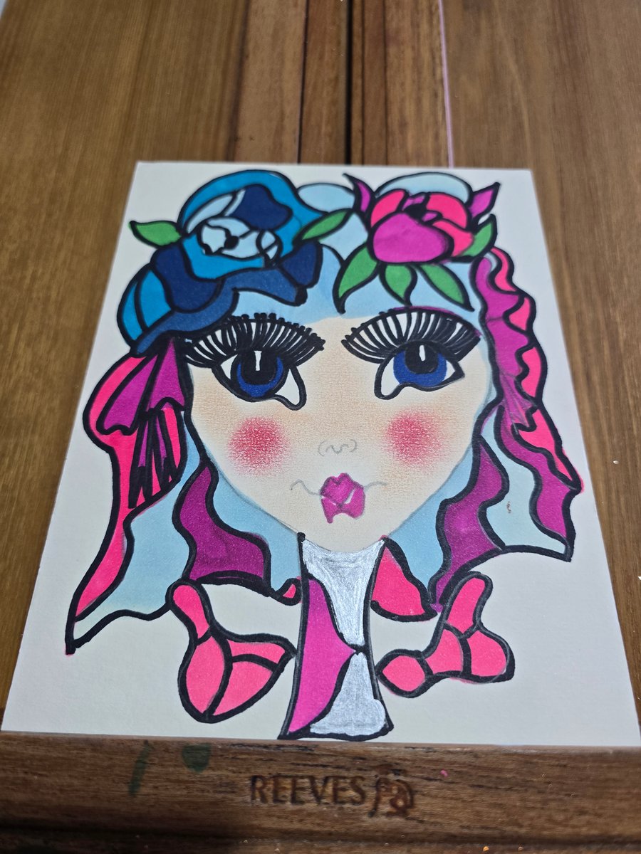 Fairy Canvas Drawing 
