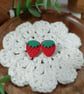 Strawberry stud earrings - Image 3