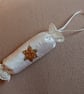 Handbeaded silk hanging decoration crackers for weddings or Christmas - Image 3