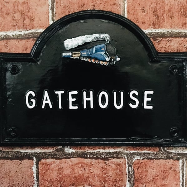 Traditional House Sign Plaque Number Plate Custom Made Address Door Name