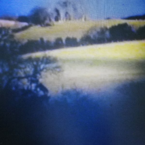 Storm Clouds A4, unframed , mounted, free hook & easel, free shipping,Ref 5889