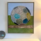 Original Painting "Old Football" by Peter Taylor