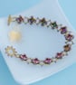 Rainbow Crystal Beaded Bracelet  - Image 5