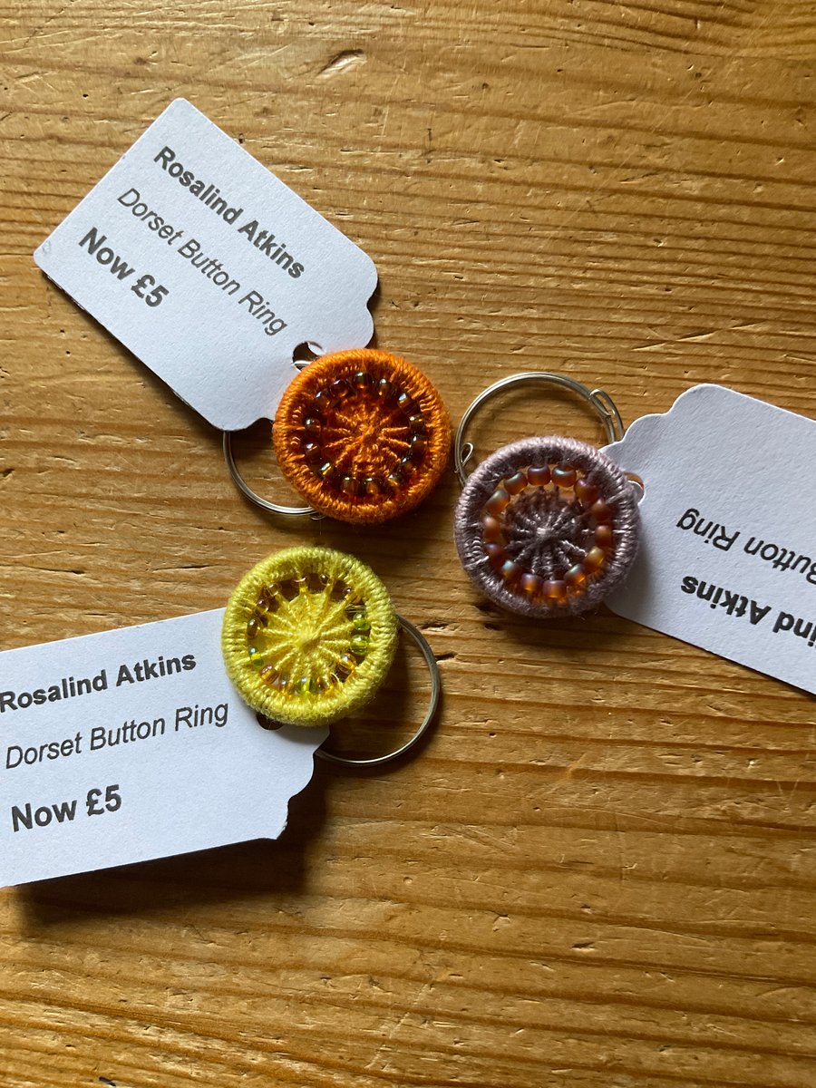 Handmade Dorset Button Ring