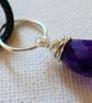 Amethyst Drop Pendant