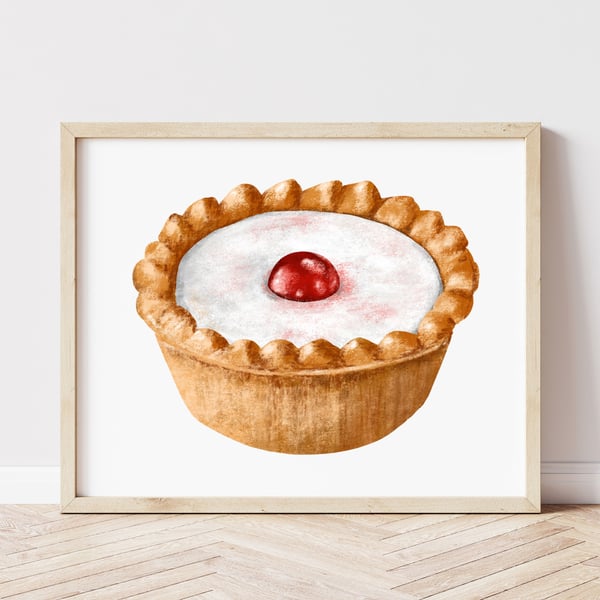 Cherry Bakewell Art Print