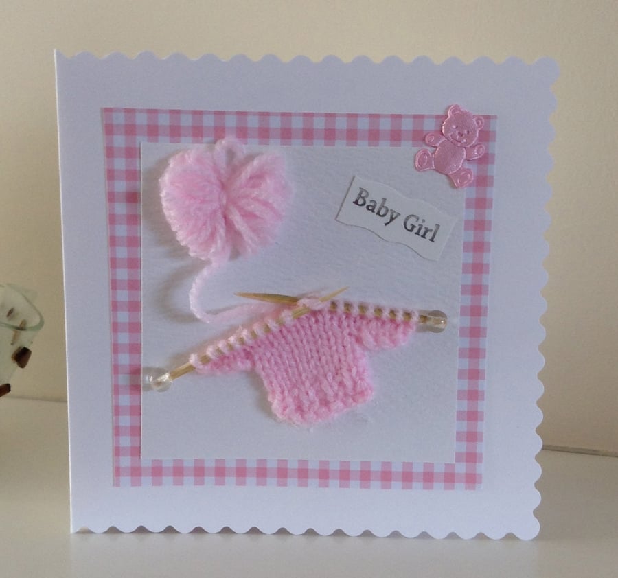 Card for a New Baby Girl