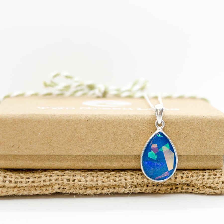 Ashes Teardrop Necklace