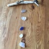 100% recycled driftwood and seaglass suncatcher