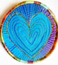 Textile Brooch Free Machine Embroidery 