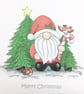 Christmas ‘Norm’ the Gnome Card - Image 4