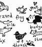 Nature Guide - British Isles - Lino Print - Image 4