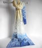 LIMITED EDITION SILK VISCOSE DEVORE VELVET SCARF - Image 2