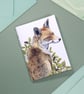 Handmade Fox Notebook - Small Notepad for To Do Lists, Journalling and Notes - Image 2
