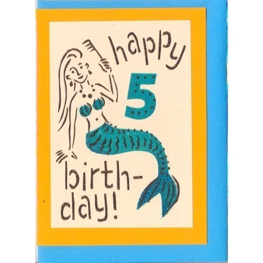 Happy 5th Birthday, Mermaid