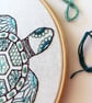 Turtle Embroidery Kit - Hand Embroidery Kit - Image 4